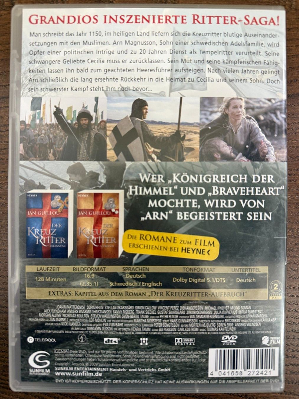 Tutti i DVDs: Arn - Der Kreuzritter – Usato da Zürich venduto da FilmFreunde 1