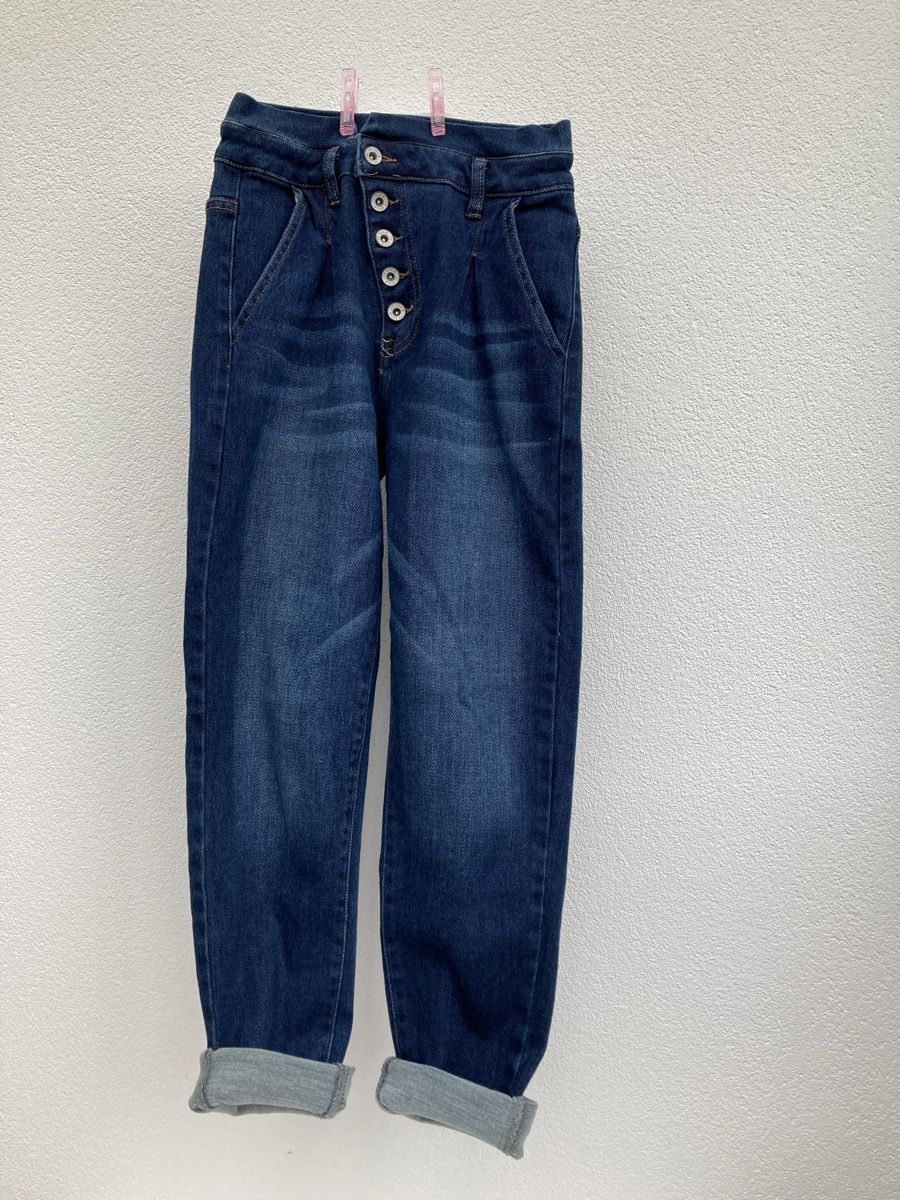 Jeans: Lässig geschnittene Hose, Gr.36 – Nuovo (secondo la descrizione) da Braunau venduto da Tina_24