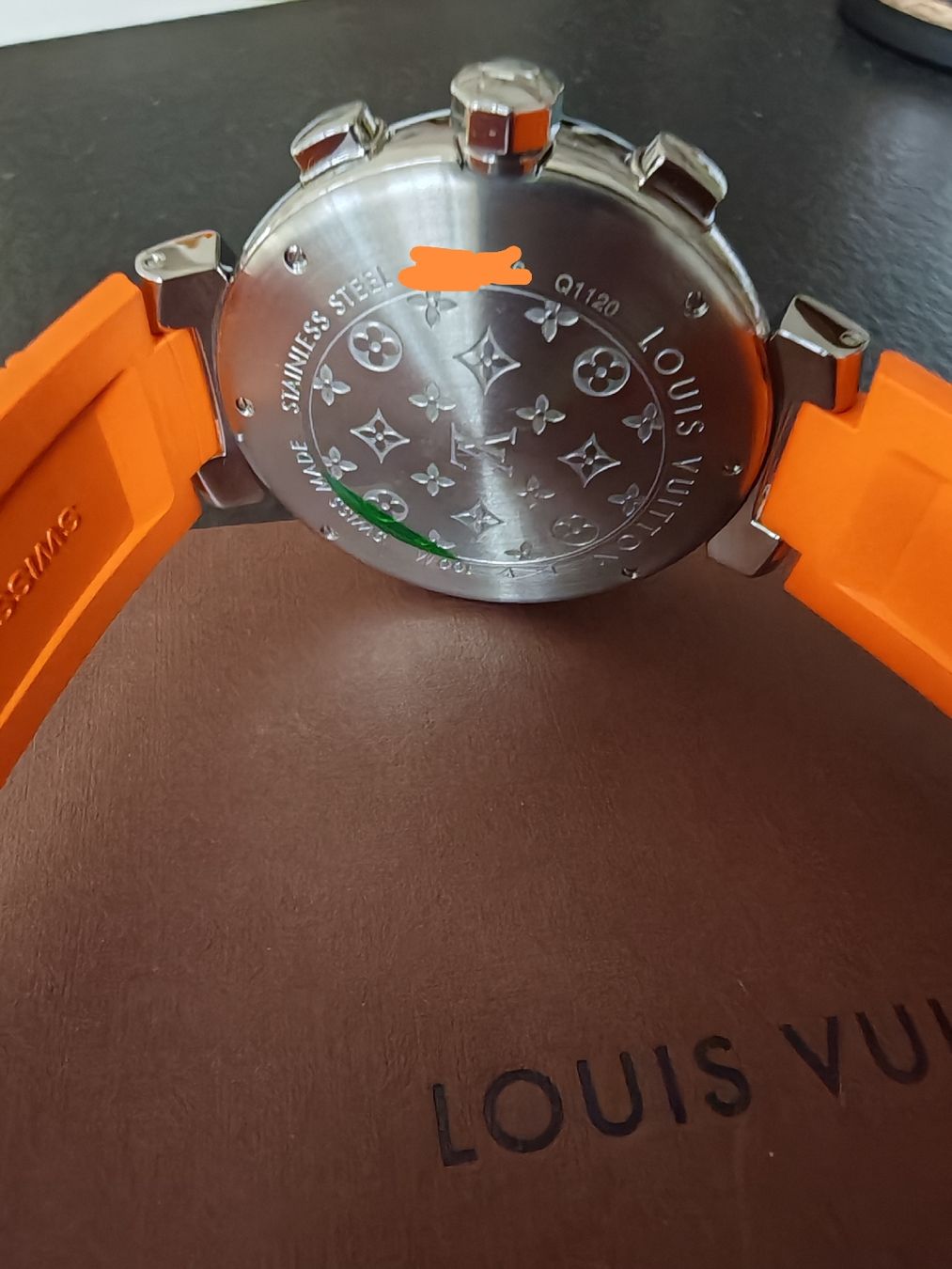 Louis Vuitton Orologi: Louis Vuitton Auto. Tambour Chrono Full Set – Usato da TROISTORRENTS venduto da winwin63 5