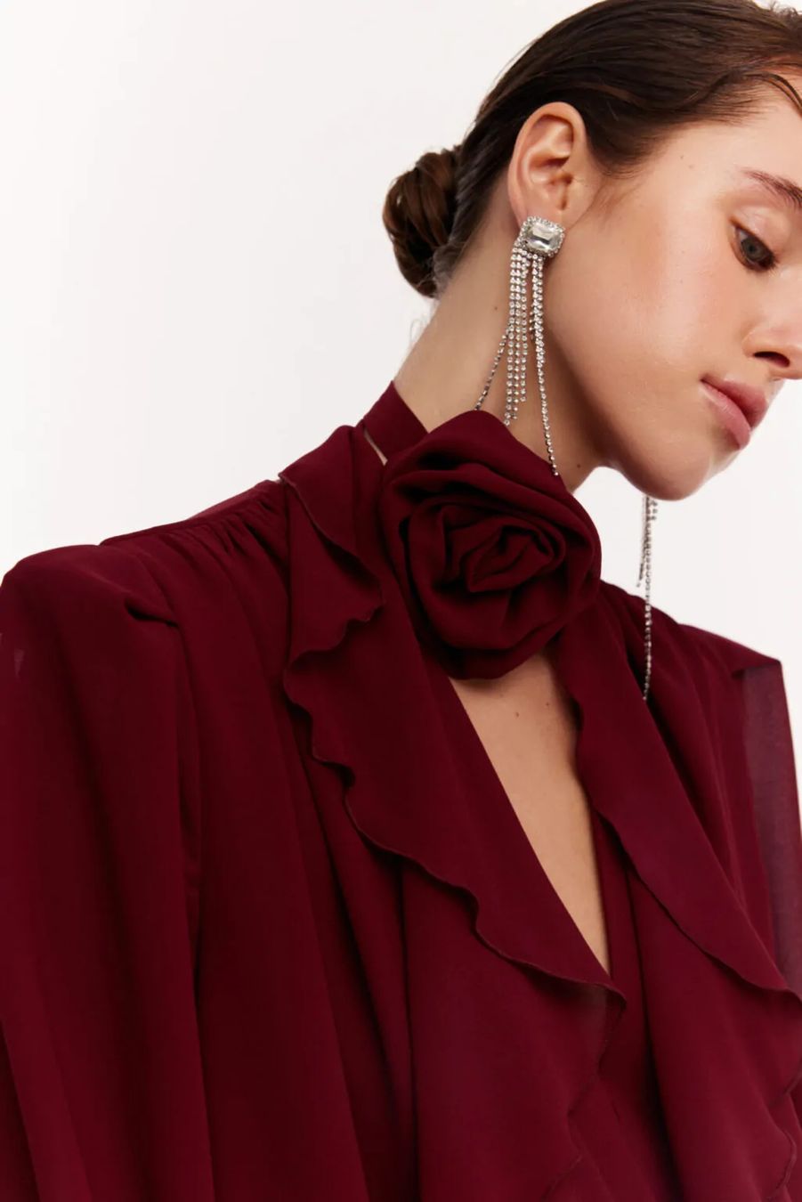 Camicette: Wunderschöne Bluse mit Blume. Neu – Nuovo e nell'imballaggio originale da Zollikon venduto da Oksana206 3