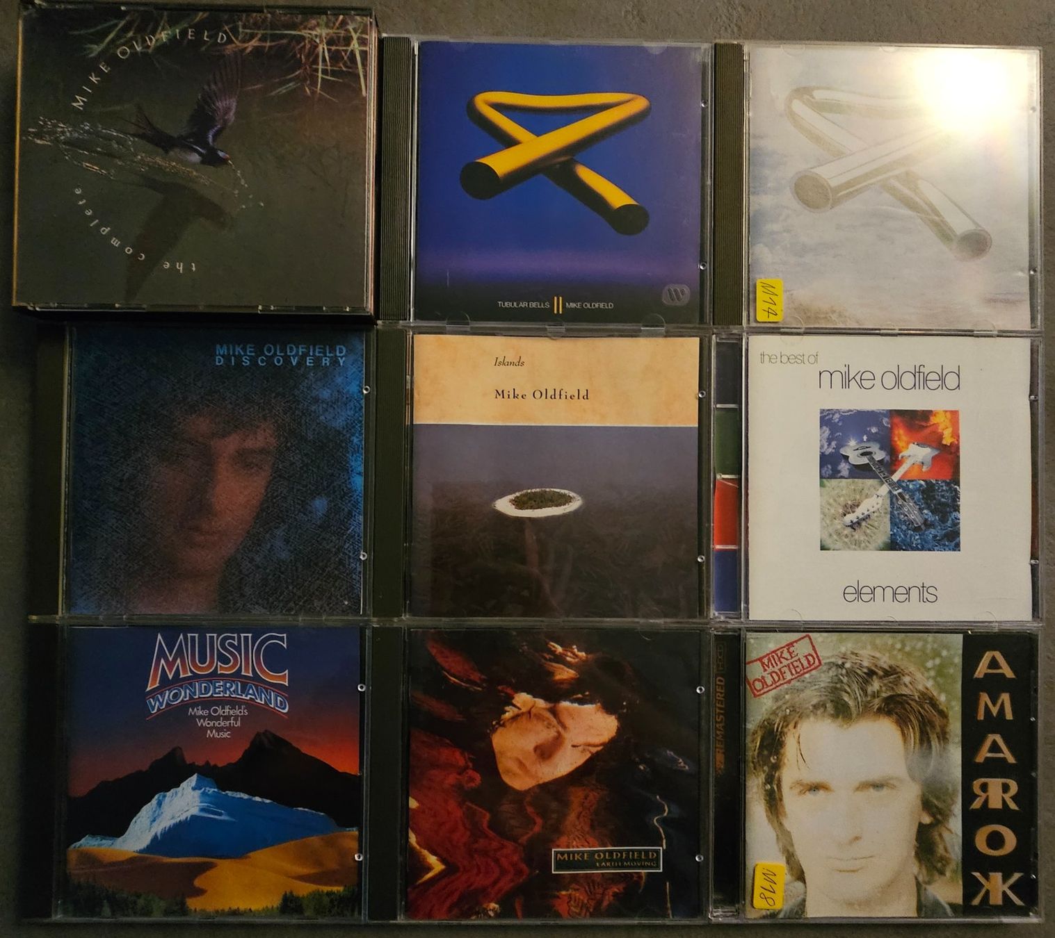 CD: Mike Oldfield CD's – Usato da Unterkulm venduto da Chaplyn2018