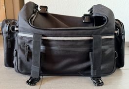 Motorrad Tasche AGM für Sissybar mit Regenüberzug