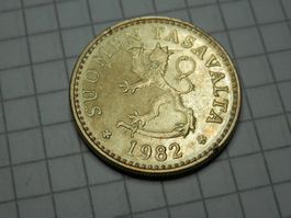 Finnland 10 Penny, 1982