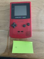 Game Boy Color rot, guter Zustand, für Sammler, Retro-Spass 