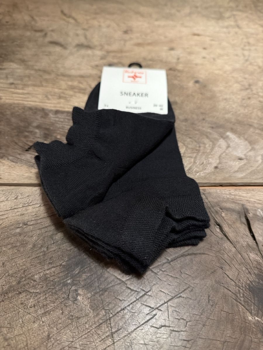 Rohner Calze: Rohner Basic Sneaker Socken Schwarz, Grösse 39-42, Neu! 3 St – Nuovo e nell'imballaggio originale da Zuoz venduto da Grr1974 2