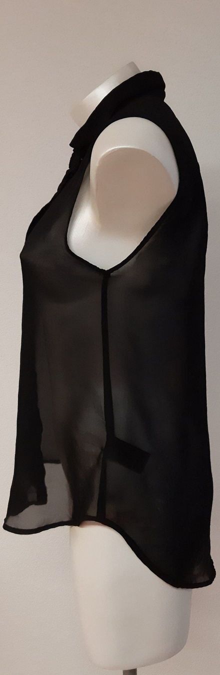 H&M Top: H&M Damen Durchsichtig top Schwarz Gr.36 – Nuovo (secondo la descrizione) da Seuzach venduto da VT-Collections2 4