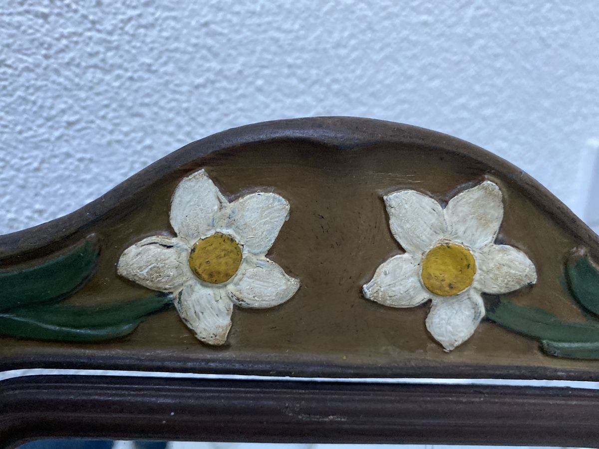 Specchi: Tischspiegel, Jugendstil.Eisenguss. – Usato da Biberist venduto da Momo33 1