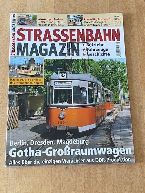 Zeitschriften & Magazine: STRASSENBAHN MAGAZINE 2017,  Deutschland – Gebraucht aus Meilen von jon_7mkz 2