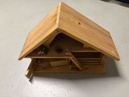 Bauernhof Spielzeug aus Holz gebrauchter Zustand