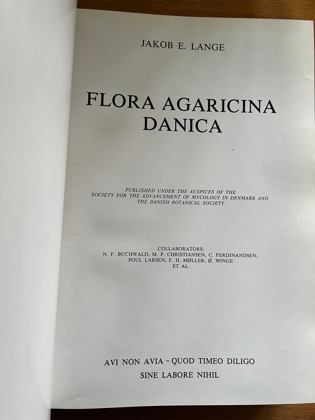 Libri: Jakob E. Lange   Flora Agaricina Danica – Usato da Laufen venduto da Nuria44 4