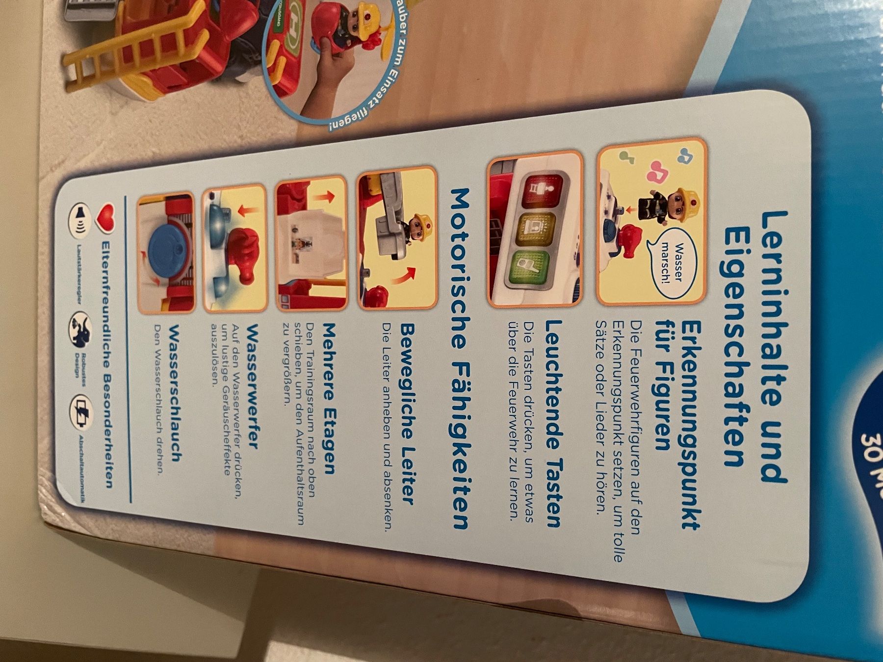Vtech Giocattoli: VTech 2-in-1-Feuerwehrstation- new – Nuovo (secondo la descrizione) da Bellevue venduto da utilisatratice 3