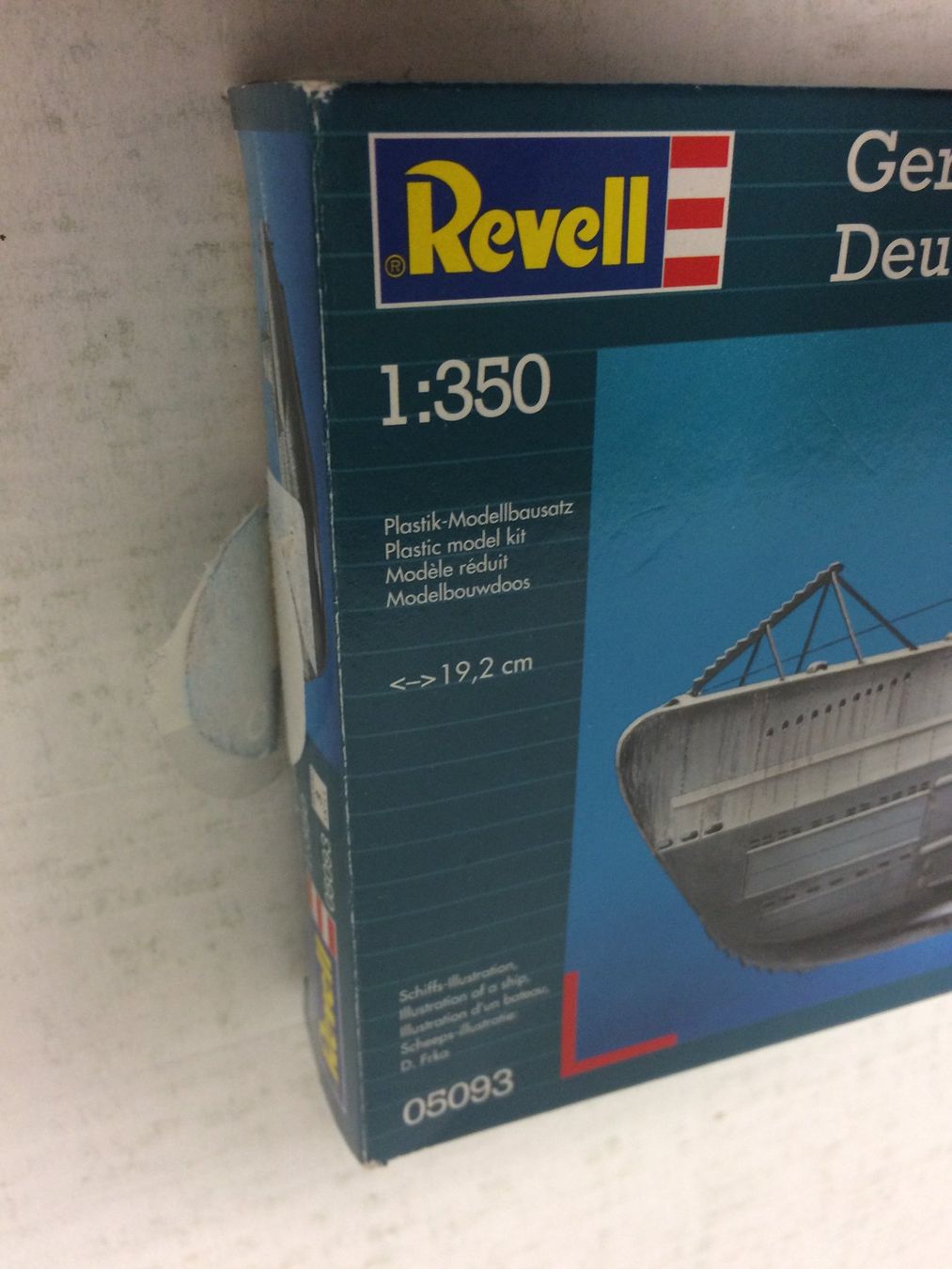 Revell Kit di modellismo & Modellini statici: plastic model kit scale 1/ 350 U BOOT GERMAN SUBMARINE TYPE‪ – Nuovo e nell'imballaggio originale da Vezia venduto da Aquarius_Age 2