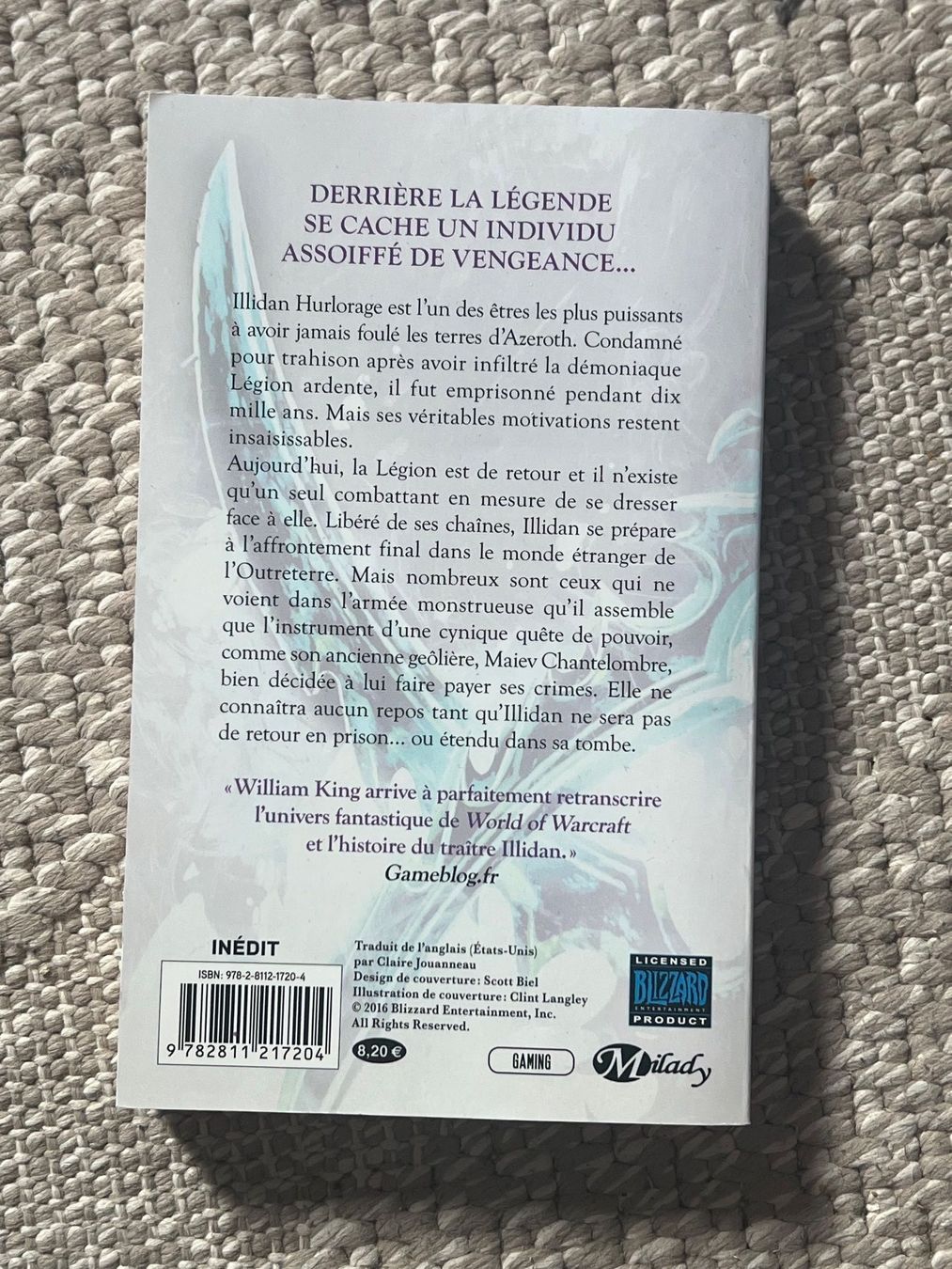 Libri: World of Warcraft Illidan – Usato da St-Blaise venduto da Richy03 1