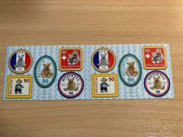 Teddyland Briefmarken Schweiz Top Zustand