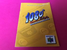 1080° SNOWBOARDING ANLEITUNG FÜR NINTENDO 64 NTSC US