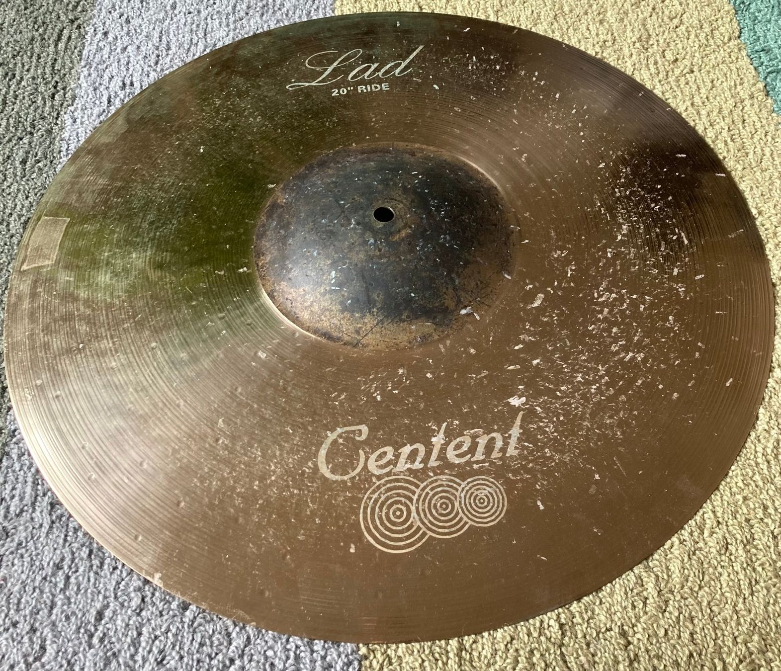 Musikinstrumente: CENTENT "Lad" Ride - Becken - 20zoll – Gebraucht aus Zürich von LustForLive
