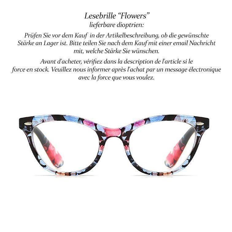 Brillen & Gläser: Lesebrille Flowers +1.0 +1.5 – Neu und originalverpackt aus Pfäffikon SZ von ANNAPURNA8091