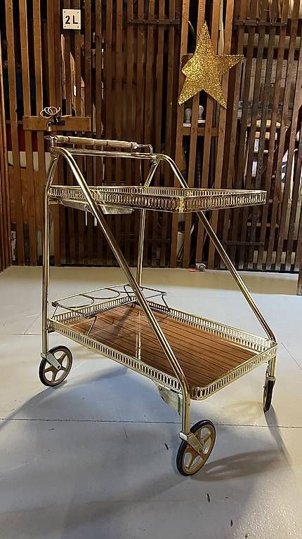 Carrelli di servizio: Servierwagen Mid-Century – Usato da Zürich venduto da ichbindiesahne 1
