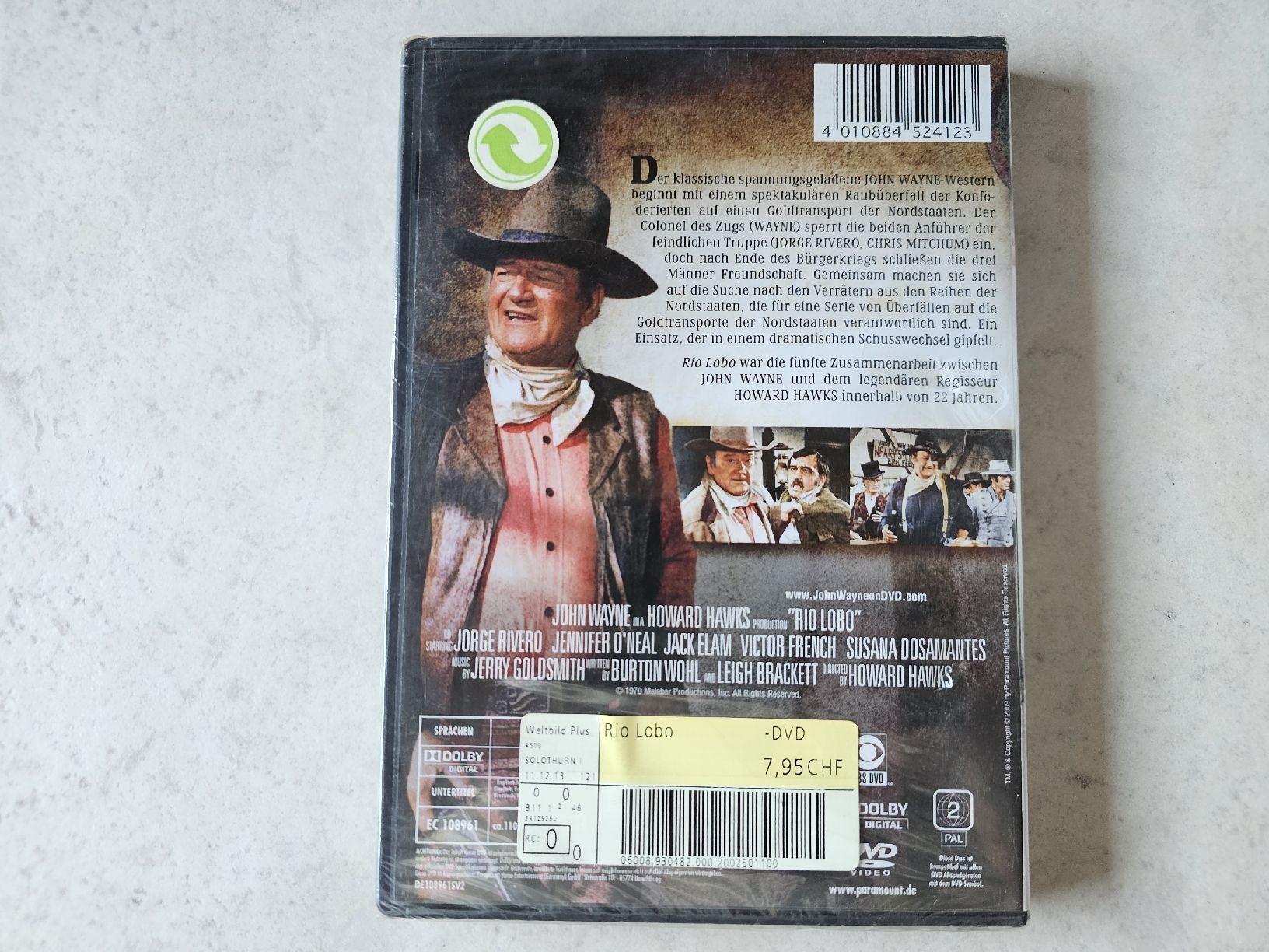 Tutti i DVDs: Rio Lobo  /  Fabrikneu  (John Wayne) – Usato da Schneisingen venduto da backstore24 1