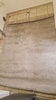 Hochflor Teppich beige 190x130cm