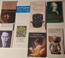 8 Taschenbücher Literatur gemischte Autoren