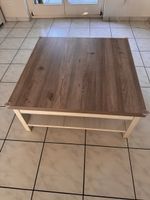 Couchtisch weiss/braun guter Zustand
