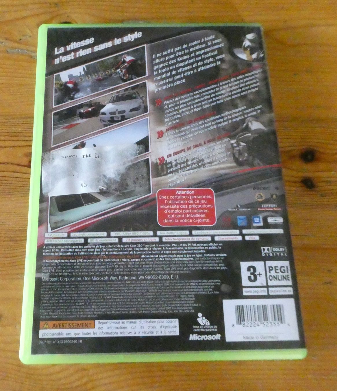 Giochi: Jeu XBOX 360 "Project Gotham Racing 4" – Usato da Troistorrents venduto da Marion70 2