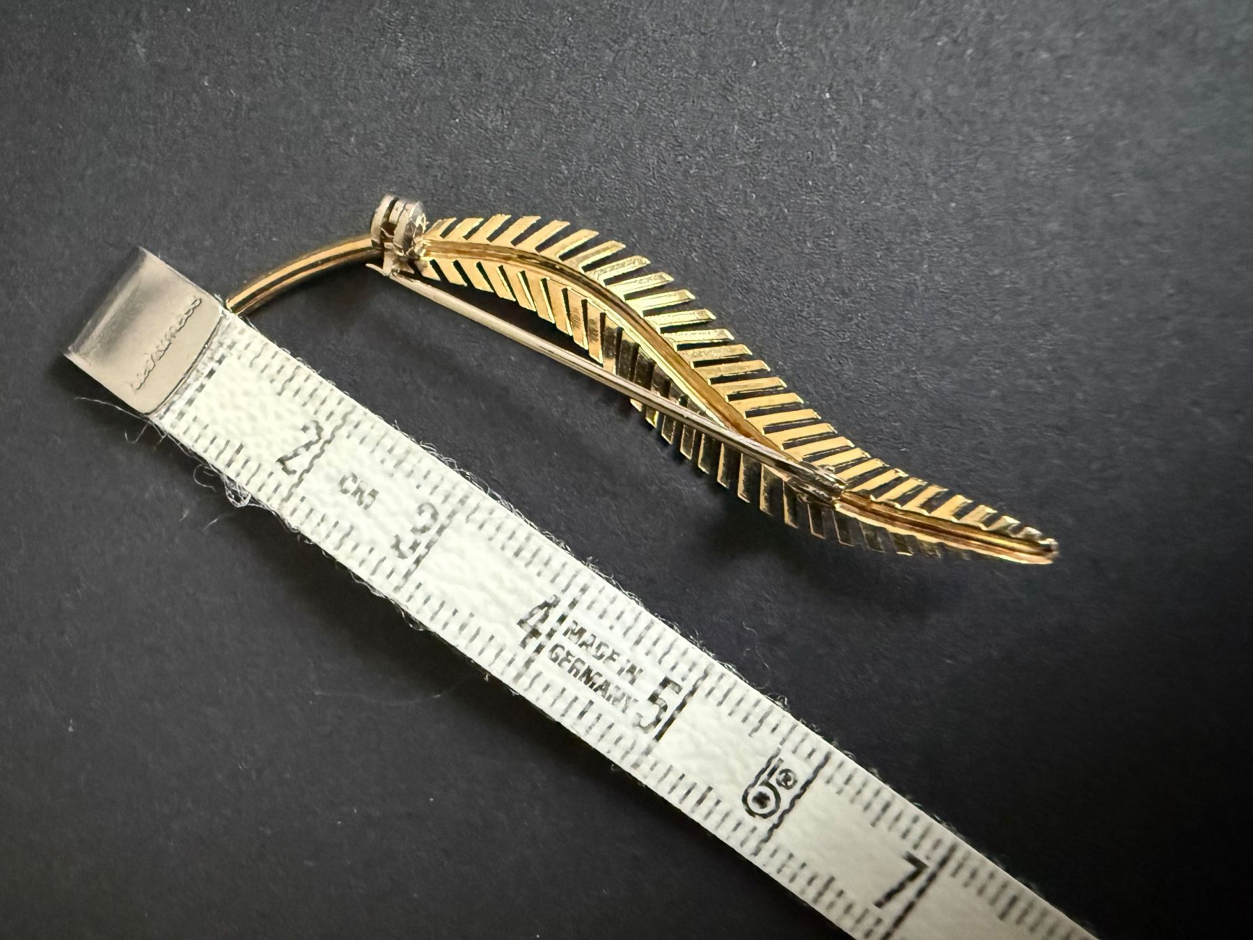 Spille & Fermagli: Gelbgold Brosche 585, 14k – Usato da Spiegel b. Bern venduto da Rogger72 2