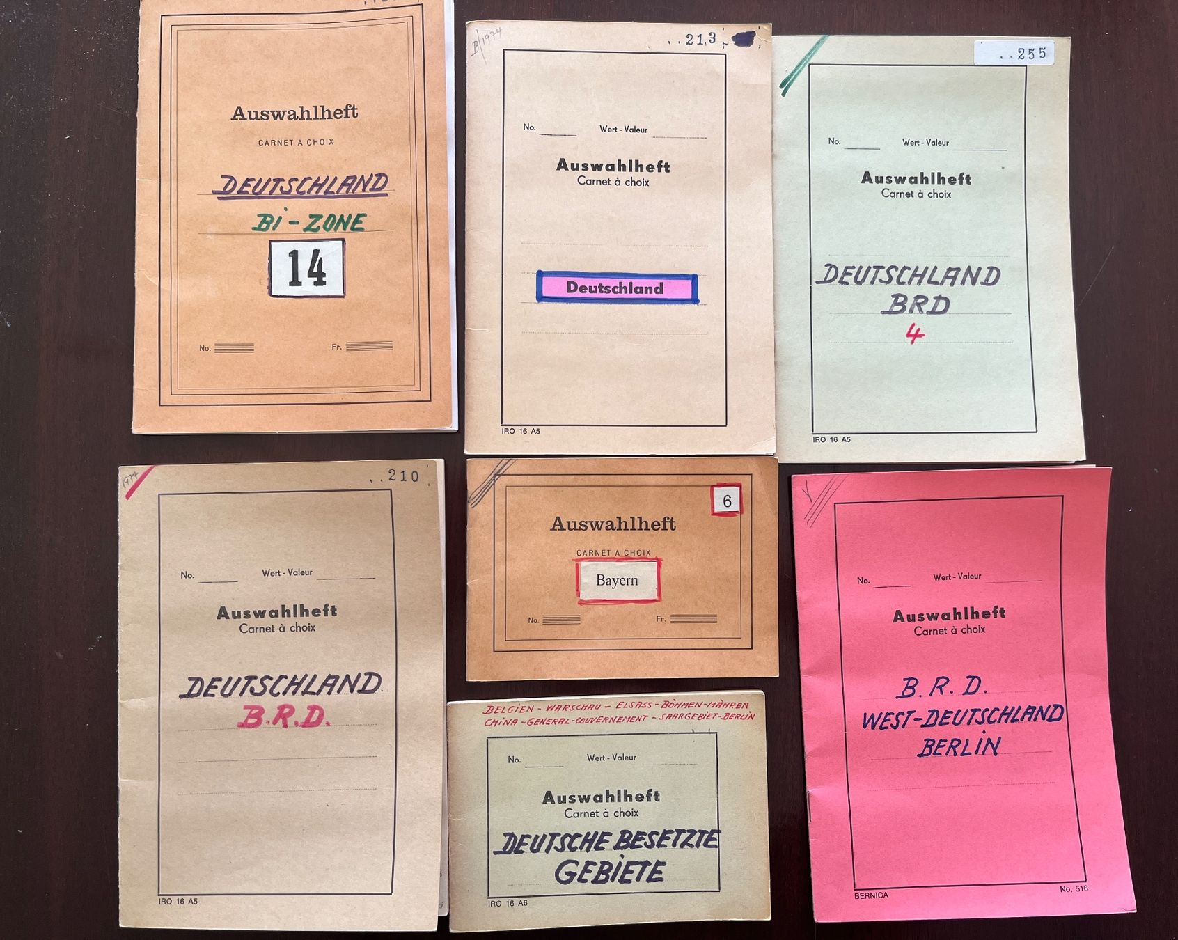 Alle Briefmarken: Alte Briefmarken Sammlung Deutschland – Gebraucht aus Stetten AG von Brissago25
