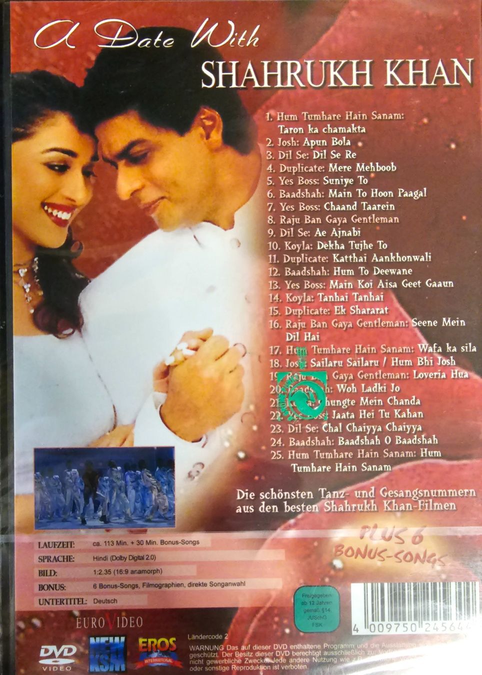 Tutti i DVDs: A date with Shahrukh Khan – Nuovo e nell'imballaggio originale da Wahlen b. Laufen venduto da Cg10 1