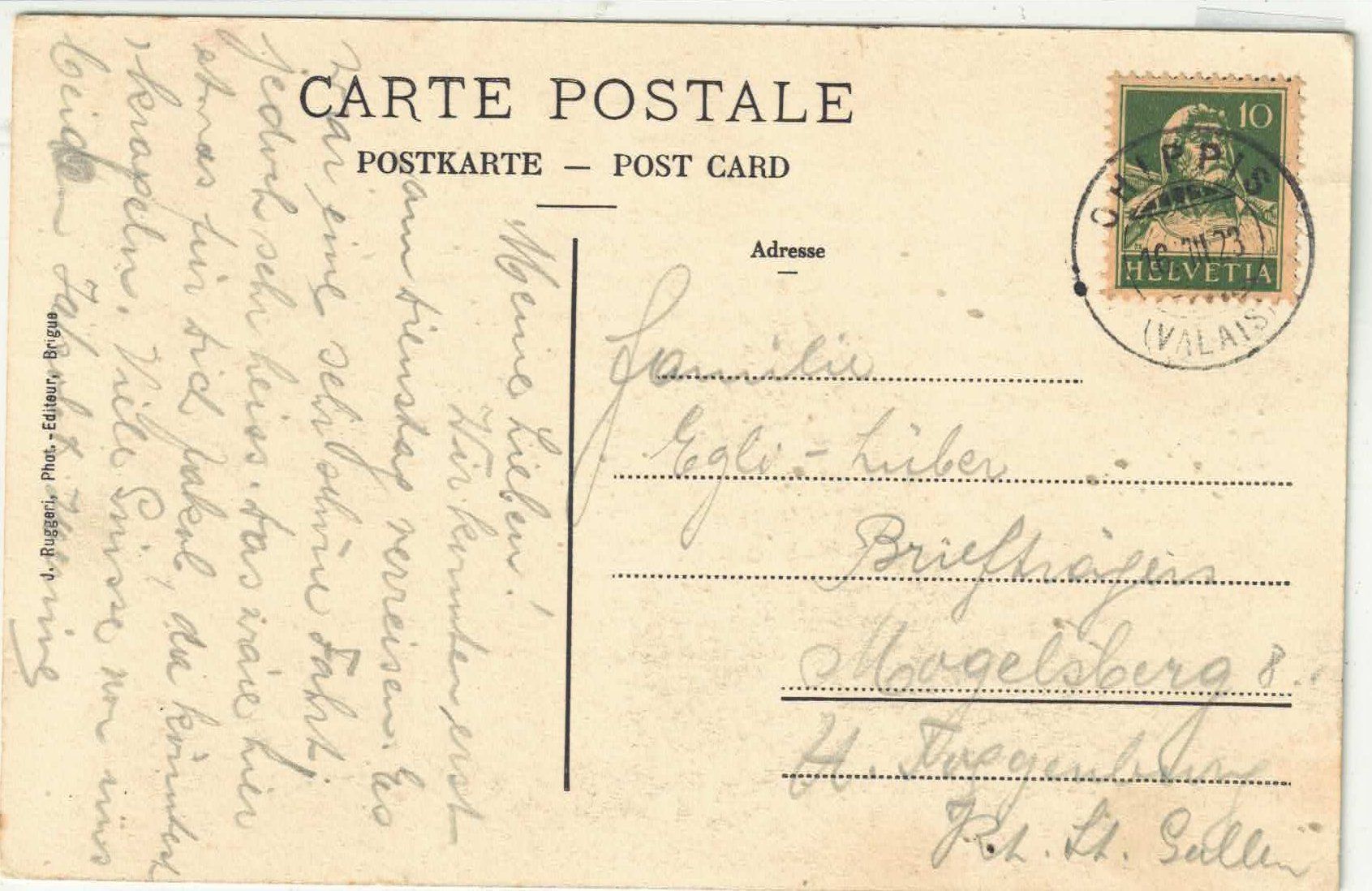 Cartoline postali: Chipps et les Usines – Usato da Ettingen venduto da Kartenplanet 1
