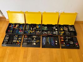 Grosses LEGO Technic Konvolut inkl. 4 Sortierkästen