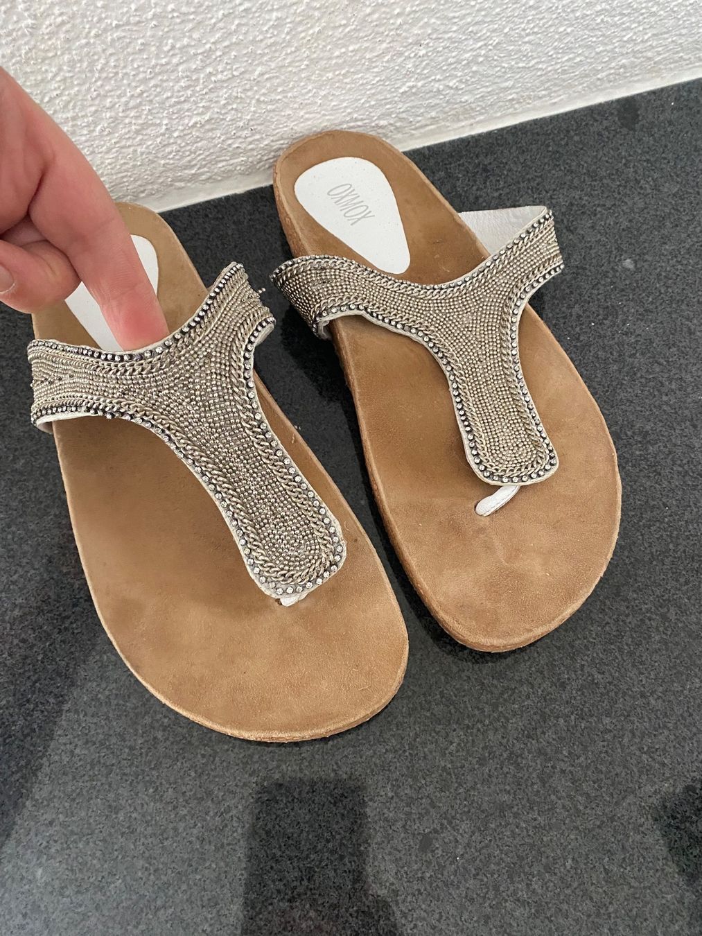 Scarpe da donna: Zehensandalen Damen Gr. 38 – Usato da Zürich venduto da Nutla 2