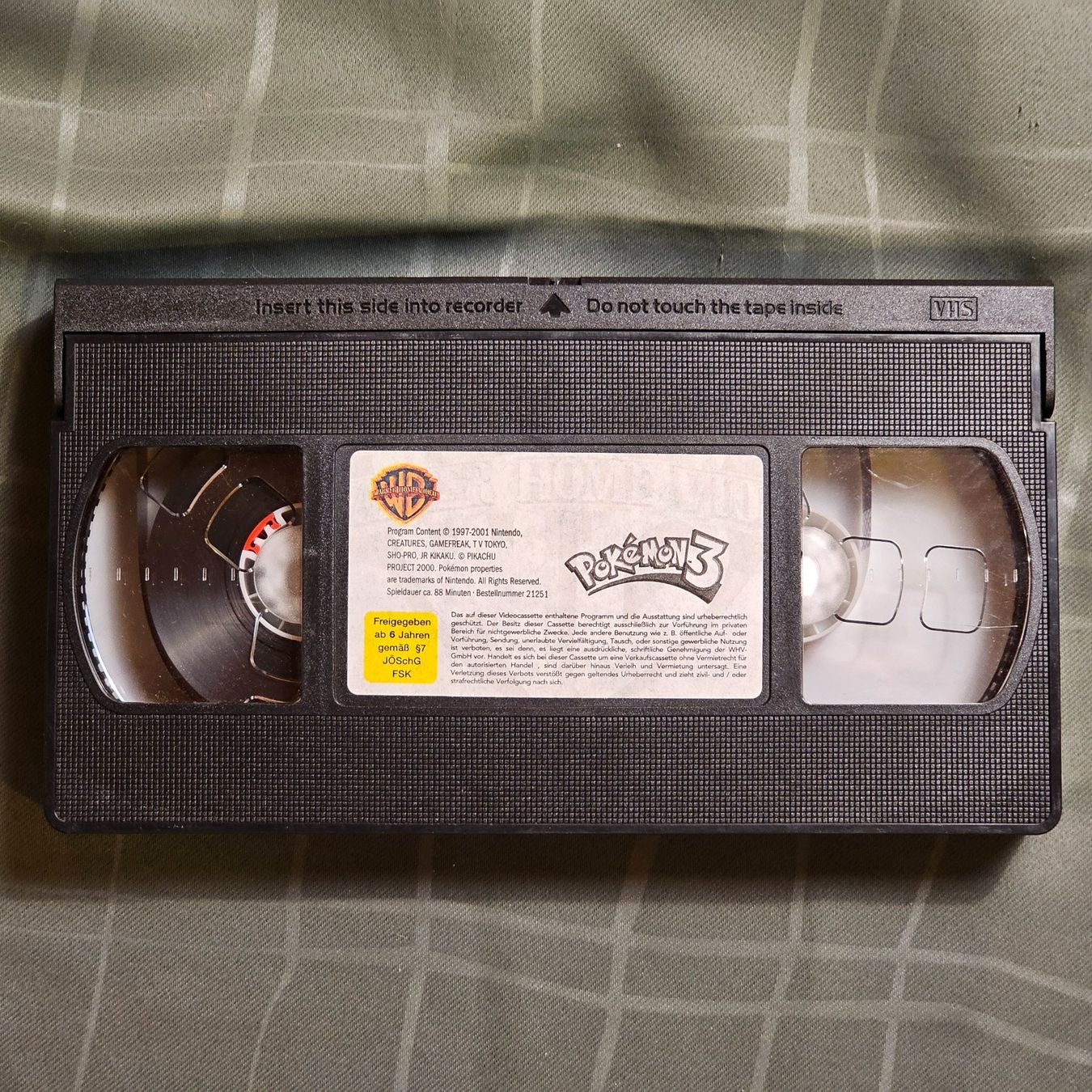 Alle VHS: Videokasette: Pokemon 3 – Defekt aus Neuenegg von Sternensturz 4