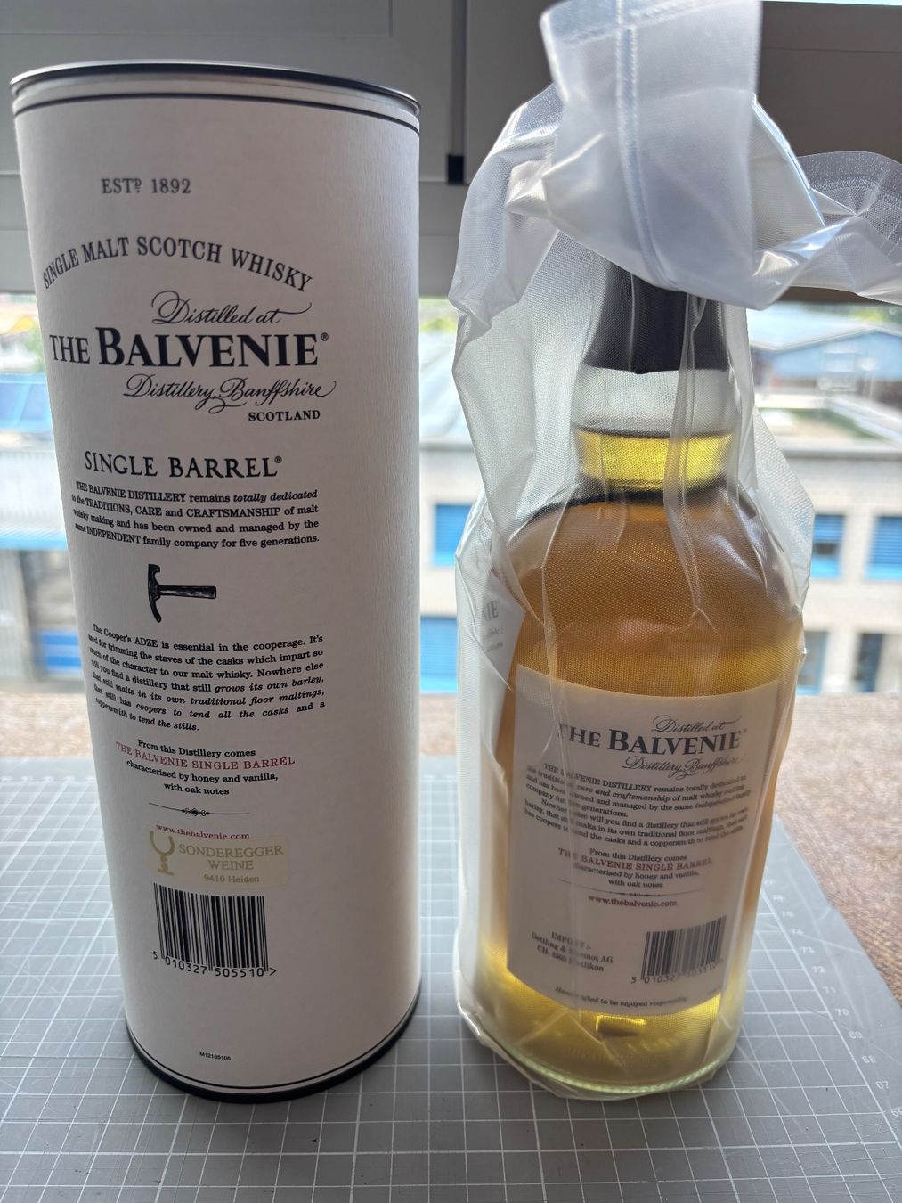 Balvenie Bevande alcoliche: Balvenie 15 Years Single Barrel Cask – Nuovo e nell'imballaggio originale da Flawil venduto da Pirar 2