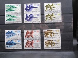 DDR 1988 Olympiade XXIV Spiele 2er **