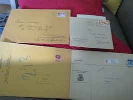 4 enveloppes affranchies dès 1932
