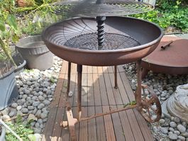 Feuerschale🤩Holzkohlegrill Grillstelle 81 cm