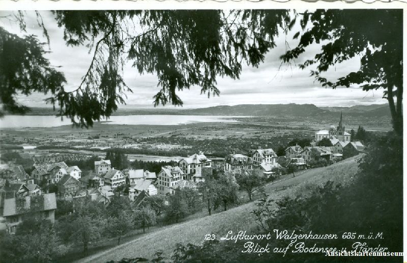 Cartoline postali: Walzenhausen + 1954 – Usato da Emmenbrücke venduto da teestube