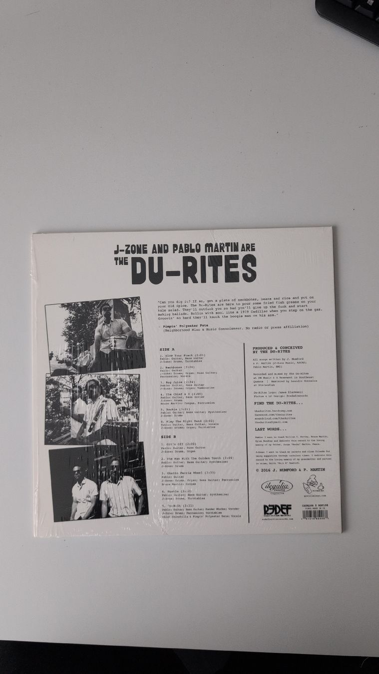 Dischi in vinile: The Du-Rites - (LP) – Usato da Bern venduto da seba86 1