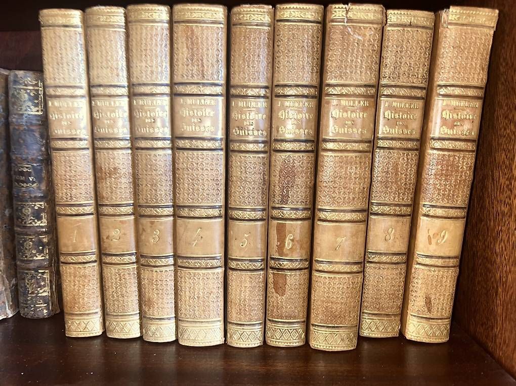 Livres: Histoire de la Suisse - J. Muller - 1795 – D'occasion à Genève par mad_8yyp