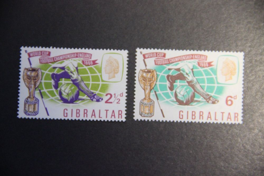 Gibraltar 1966 Football World Cup England** Kaufen auf Ricardo