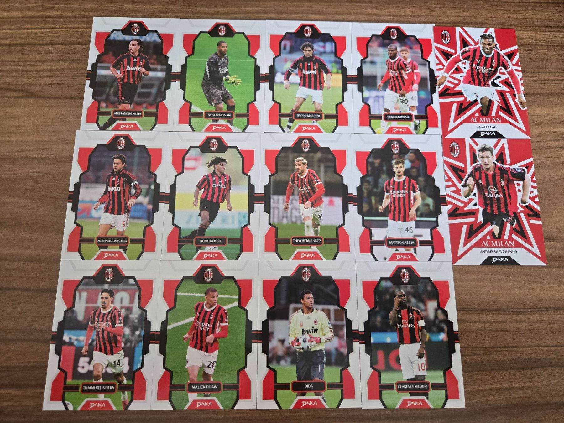Sammelbilder & Trading cards: Lotto AC Milan Daka – Gebraucht aus Pregassona von med_fk22