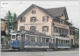 Forchbahn-Oldtimerzug - Station Esslingen