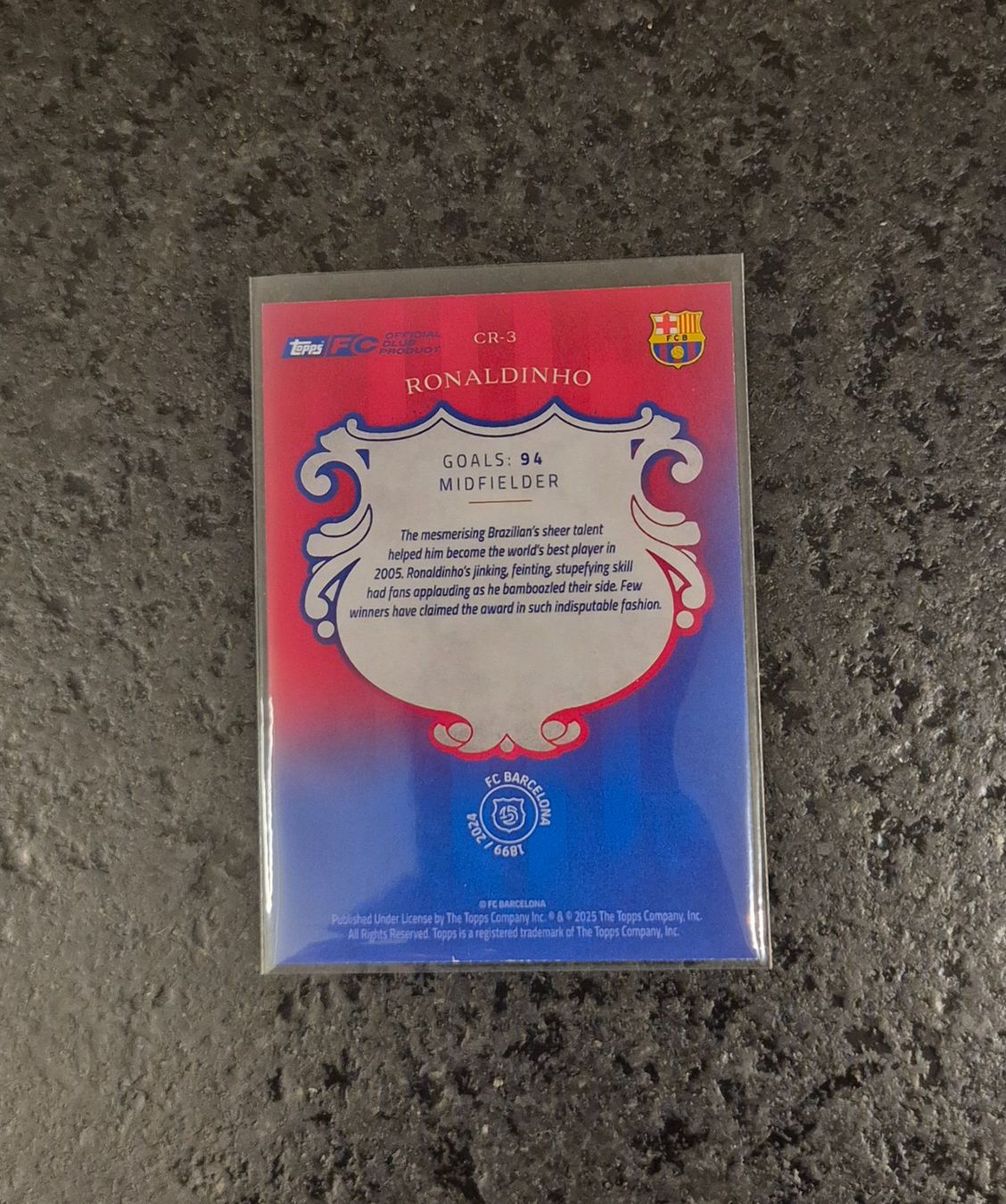 Topps Carte collezionabili: Ronaldinho - Barcelona - Topps – Nuovo (secondo la descrizione) da Burg AG venduto da Danoe 1