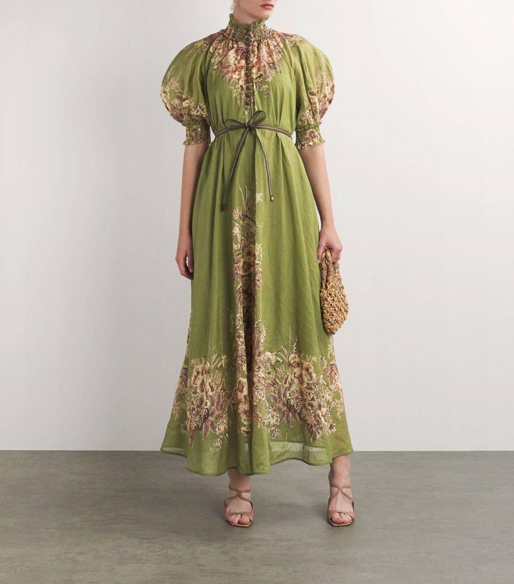 Zimmermann Vestiti: Zimmermann Elegant Green Maxi Dress – Usato da St.Josefen venduto da lop_lh8d