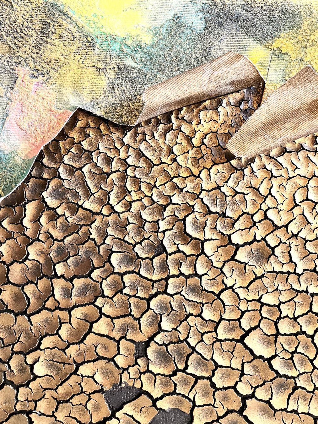 Dipinti: Andrea Scacciotti - Malerei auf Leinwand - Material abstrakt – Usato da Ponte Tresa venduto da 11GalleriaAlterEgo11 4
