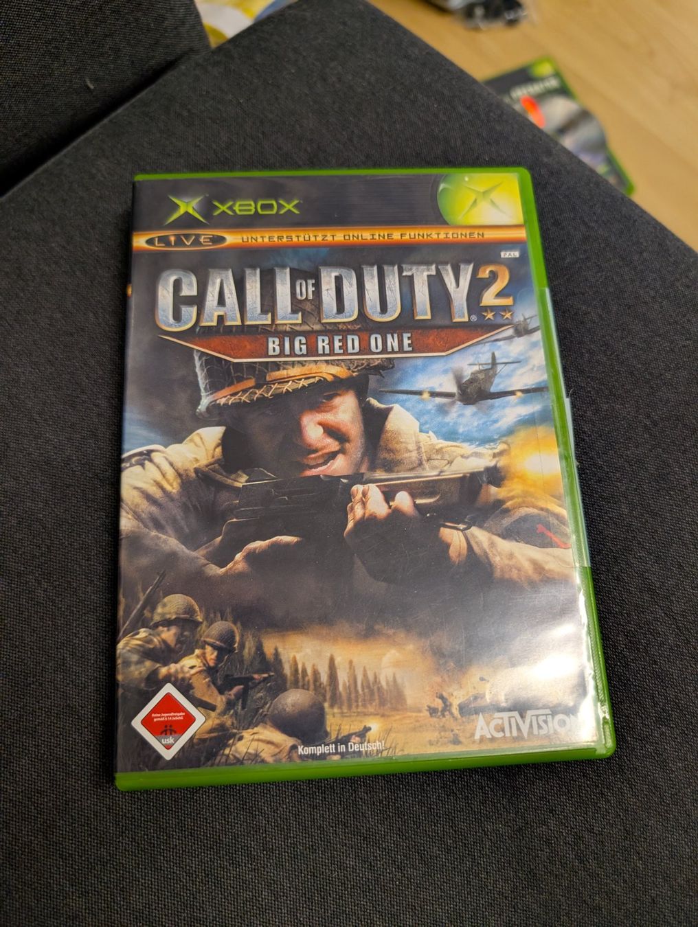 Giochi: Call of Duty 2 big red one Microsoft Xbox – Usato da Giubiasco venduto da Ticinerd