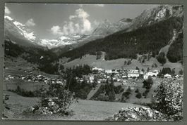 AK sw Leukerbad VS  Loèche-les-Bains,Thermalbadeort ≈1957
