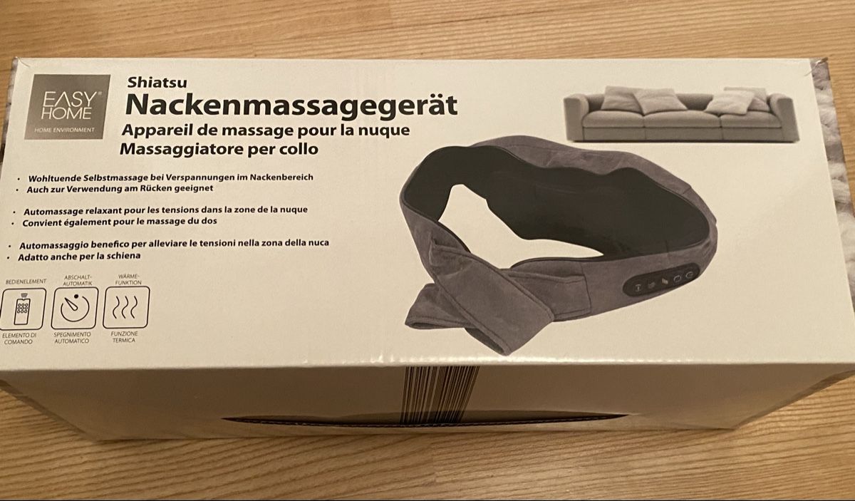 Dispositivi per massaggi: Nackenmassagegerät, neu – Nuovo (secondo la descrizione) da Triesen venduto da vla_z6rh